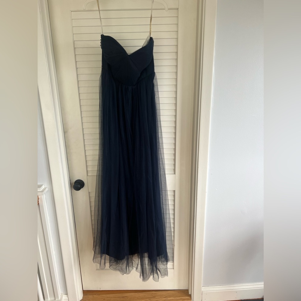 Jenny Yoo Navy Convertible Bridesmaid Dress, NWT